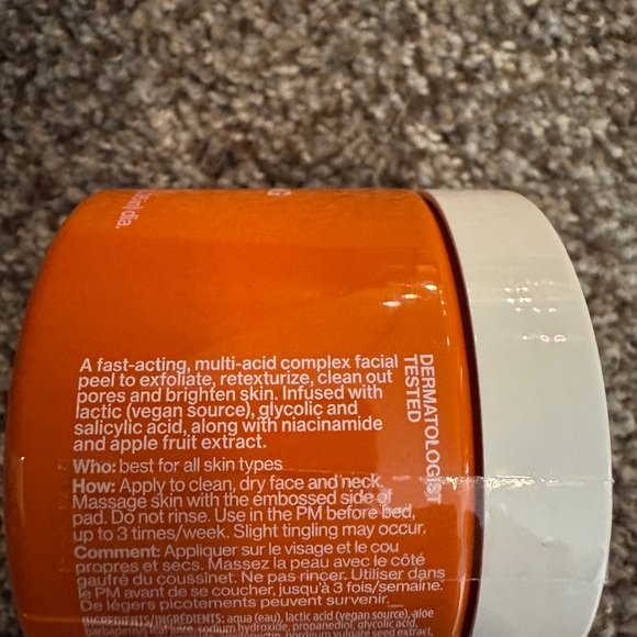 Pacifica Multi-Acid Facial Peel in Vibrant Orange - Picture 3 of 4